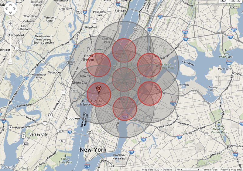 Illustration for article titled What Would Happen If the 20 Biggest US Cities Were Wiped Out With Nukes